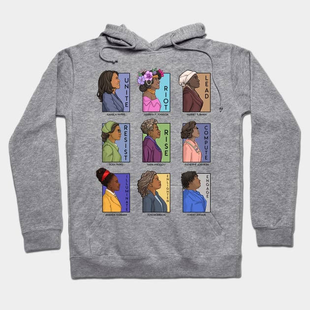 She Series - Real Women Version 5 Hoodie by KHallion